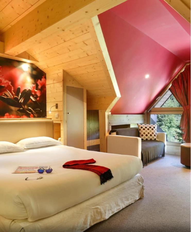 Les Roches 1500 Hotel Mieussy Buitenkant foto